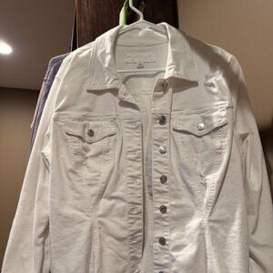 White Jean Jacket